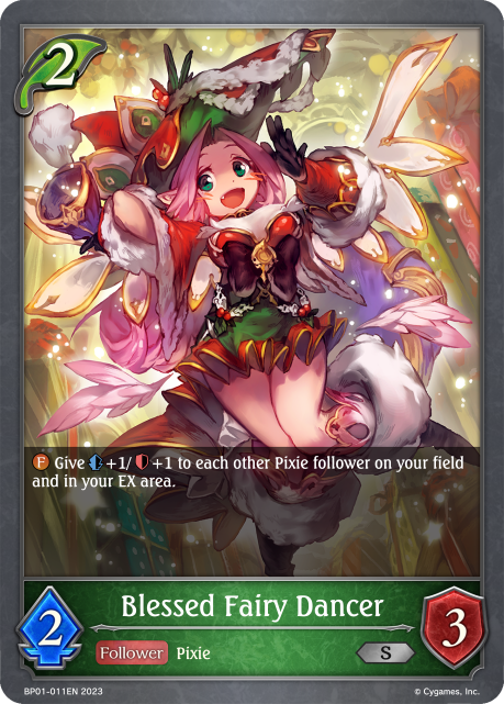 Blessed Fairy Dancer Shadowverse Evolve Card Database