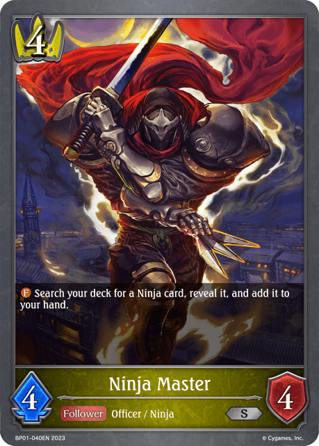 Ninja Master - Shadowverse Evolve Card Database